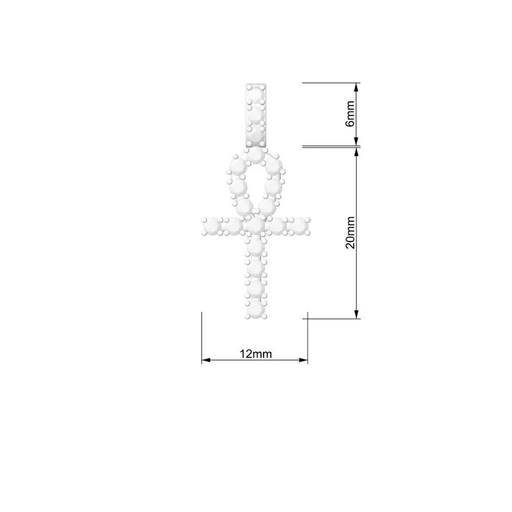 Mister Gem Ankh Necklace