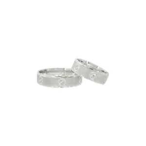 Modern Minimalist Band with Screw Lock Patterns