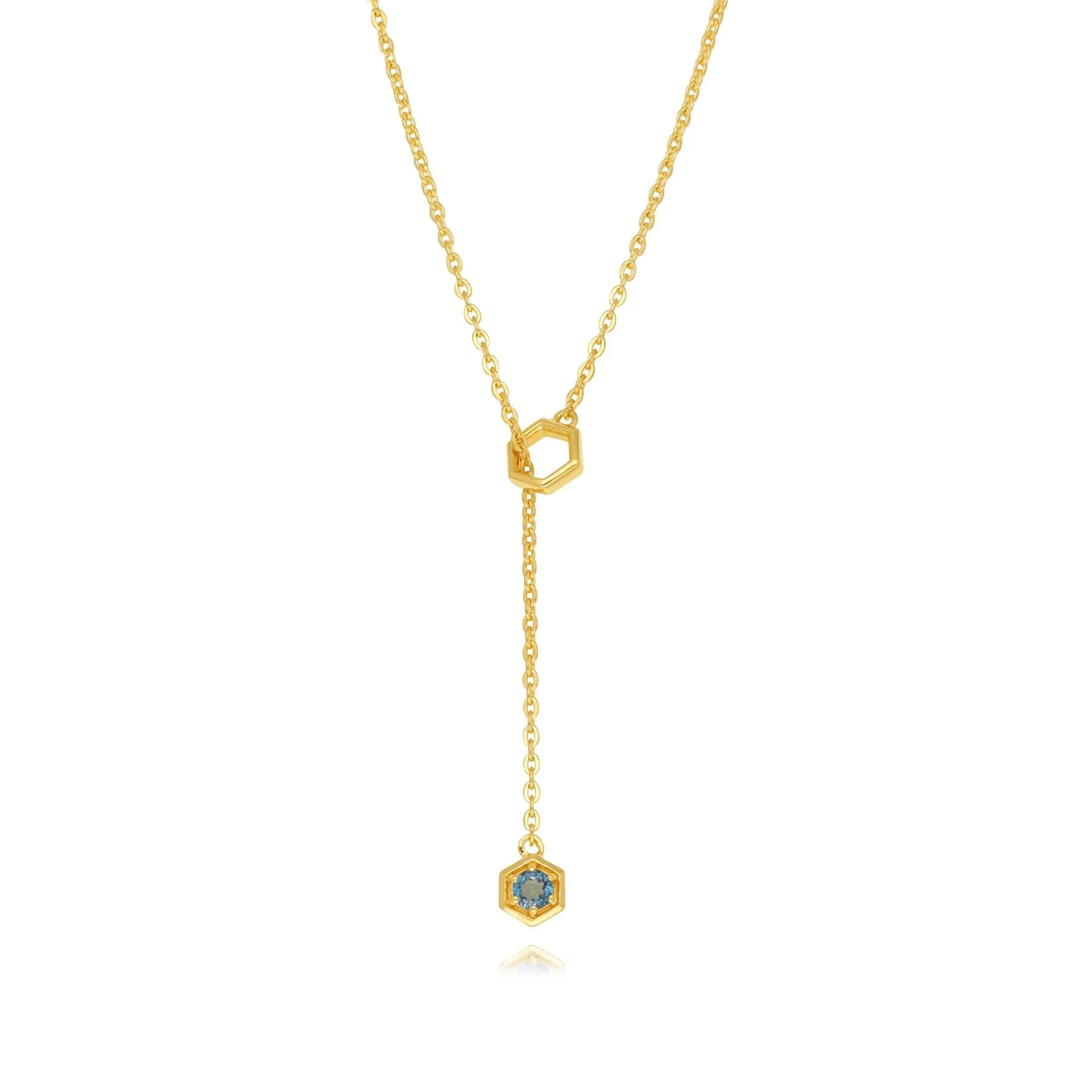 Moderne Glam Topas Lasso Halskette