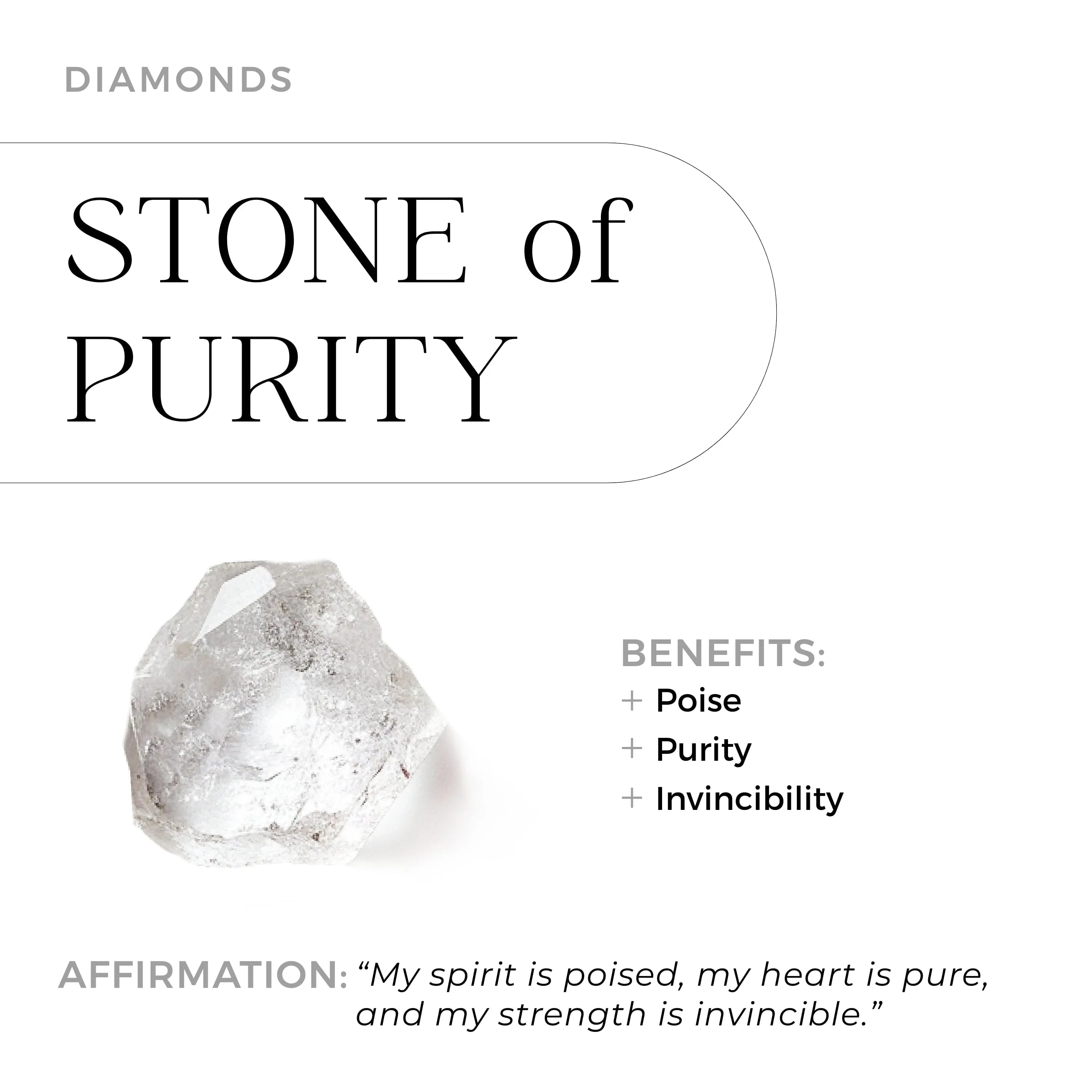 Moonstone Diamond Ring - Petite Raw Allure