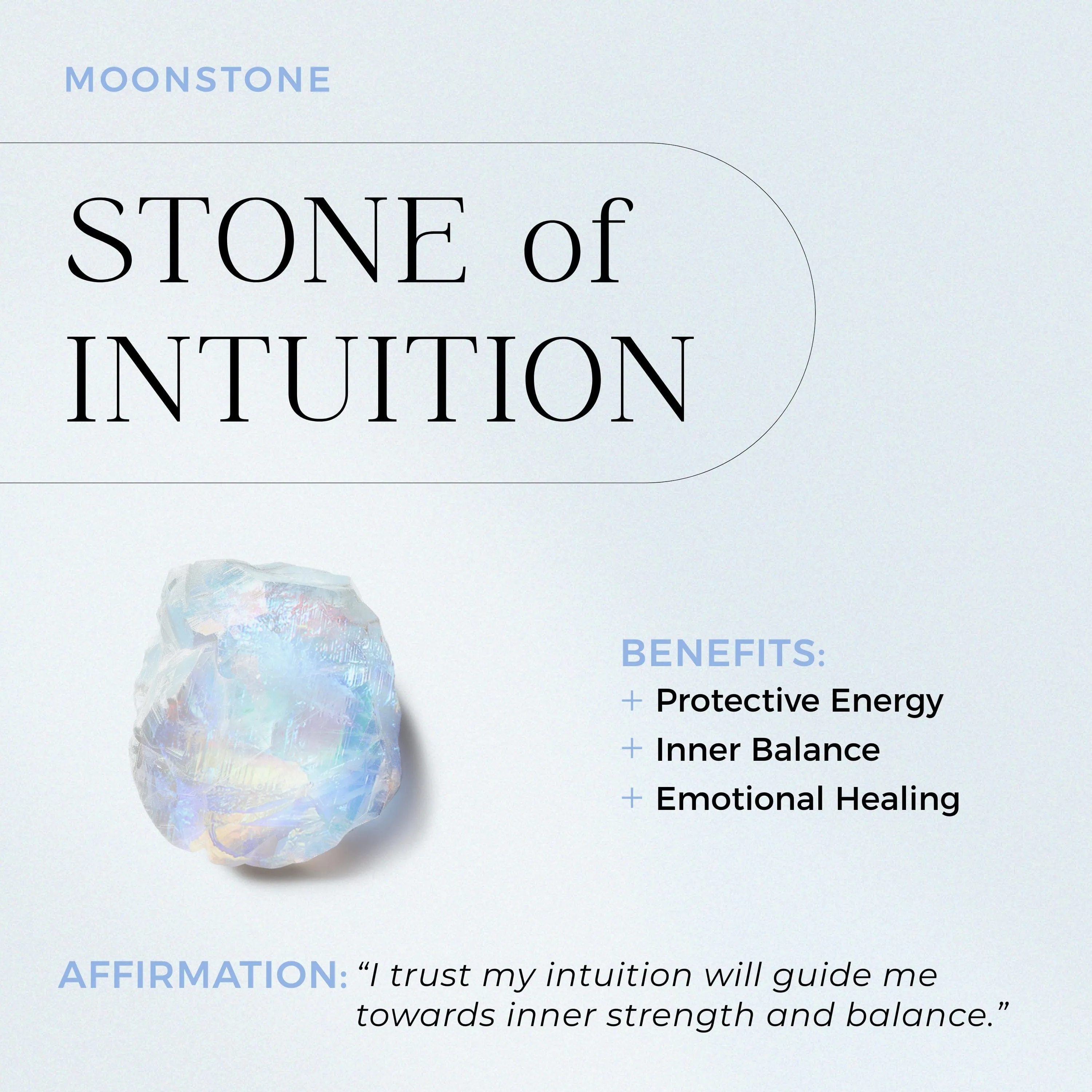Moonstone Lab Diamond Ring - Princess