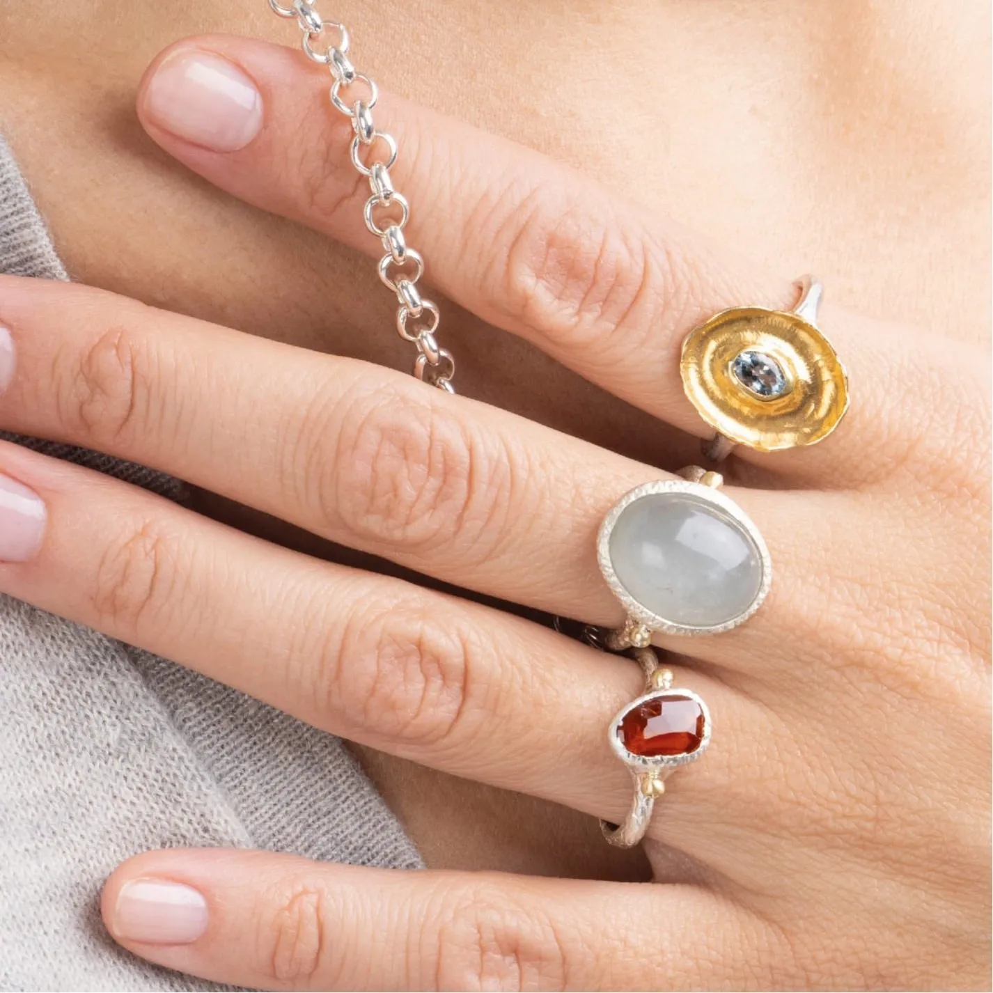 Moonstone Ring