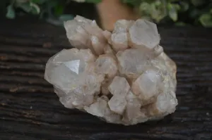 Natural Cascading White Phantom Smokey Quartz Cluster x 1 From Congo