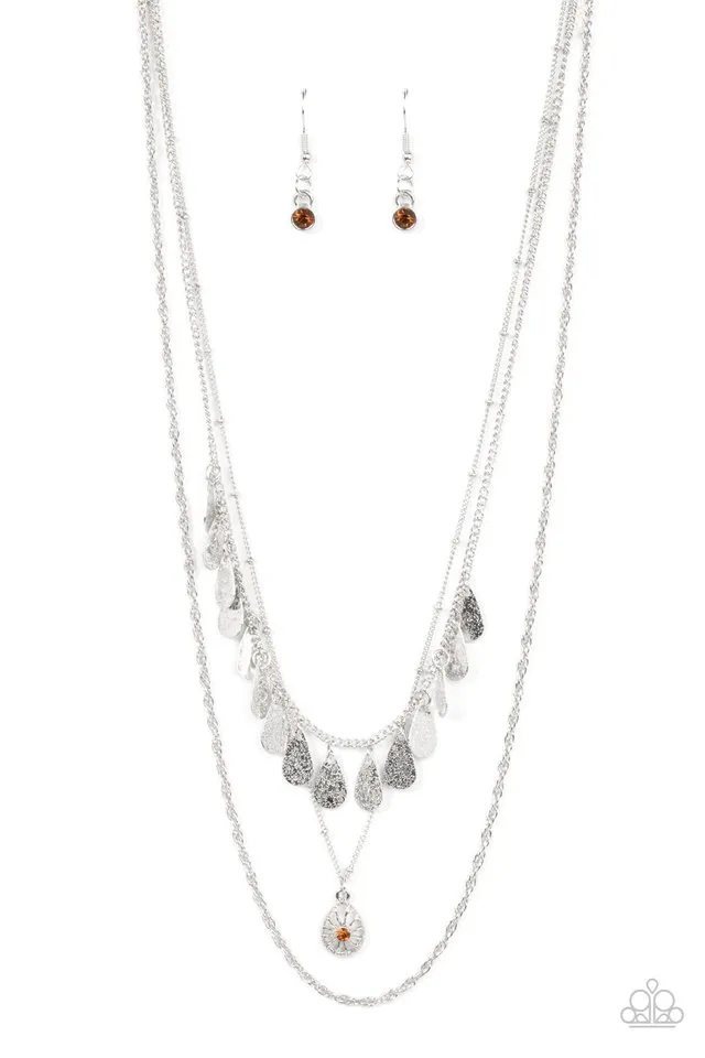 Paparazzi Necklace ~ Prairie Dream - Brown