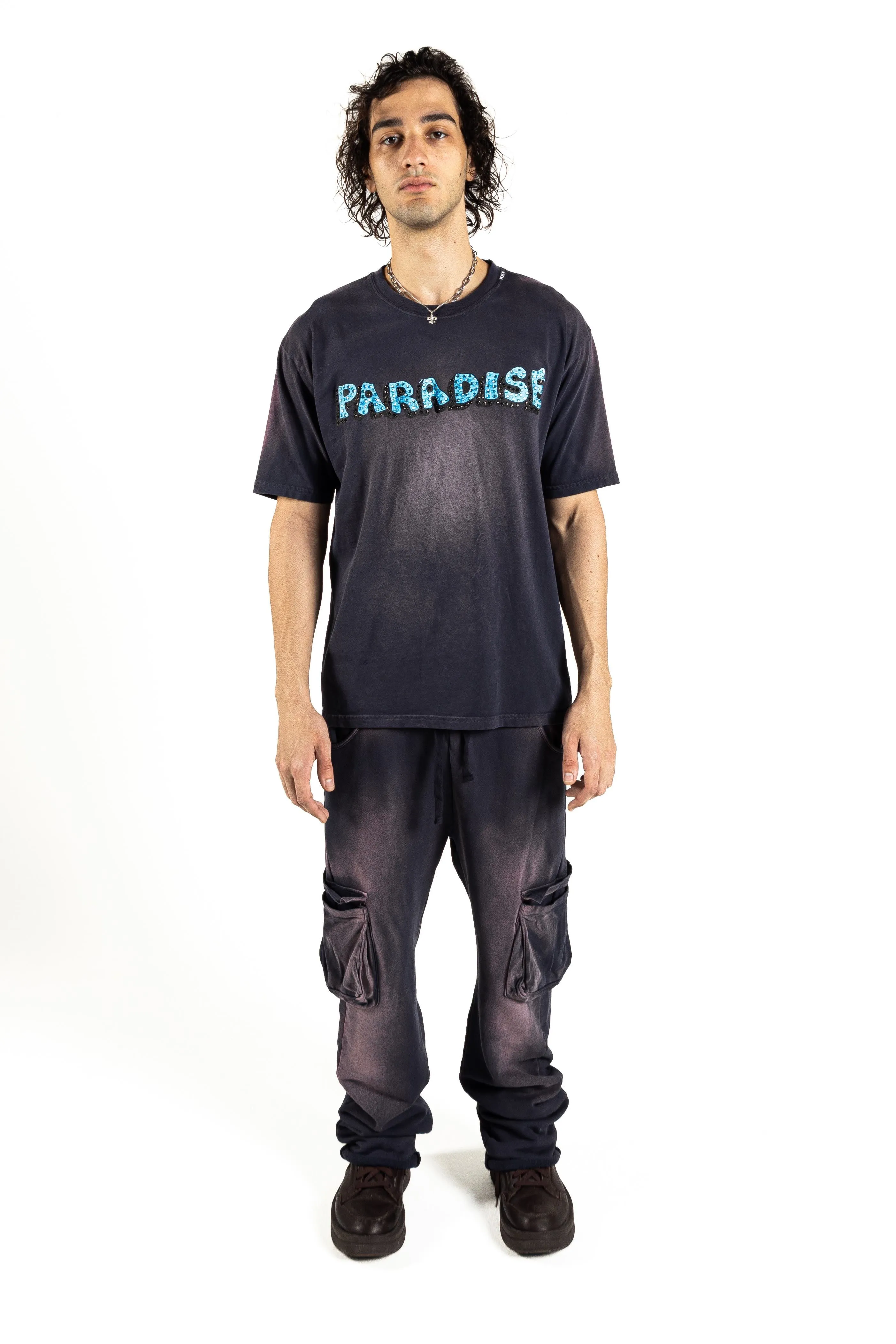 Paradise T-shirt 2 - Tiffany - Moonstone