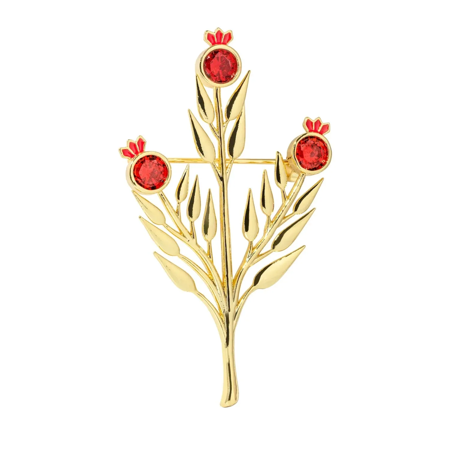 Pomegranate Branch Necklace