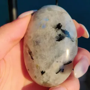 Rainbow Moonstone Palm Stone (#14)