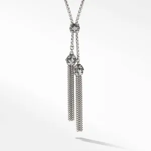 Renaissance Necklace with Diamonds in Silver