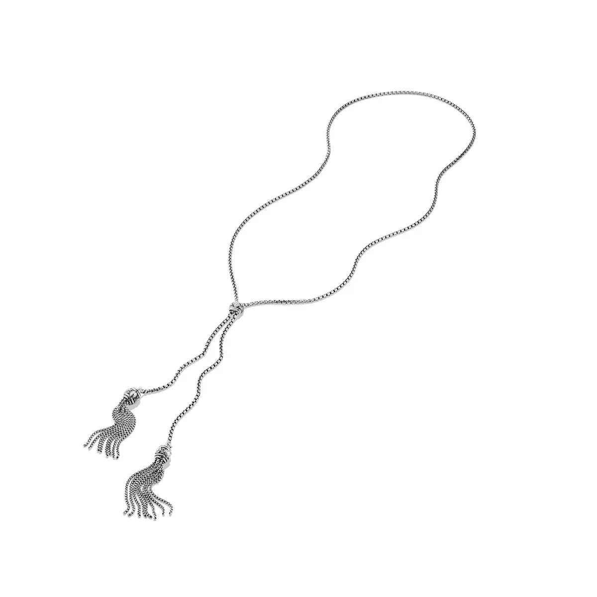 Renaissance Necklace with Diamonds in Silver