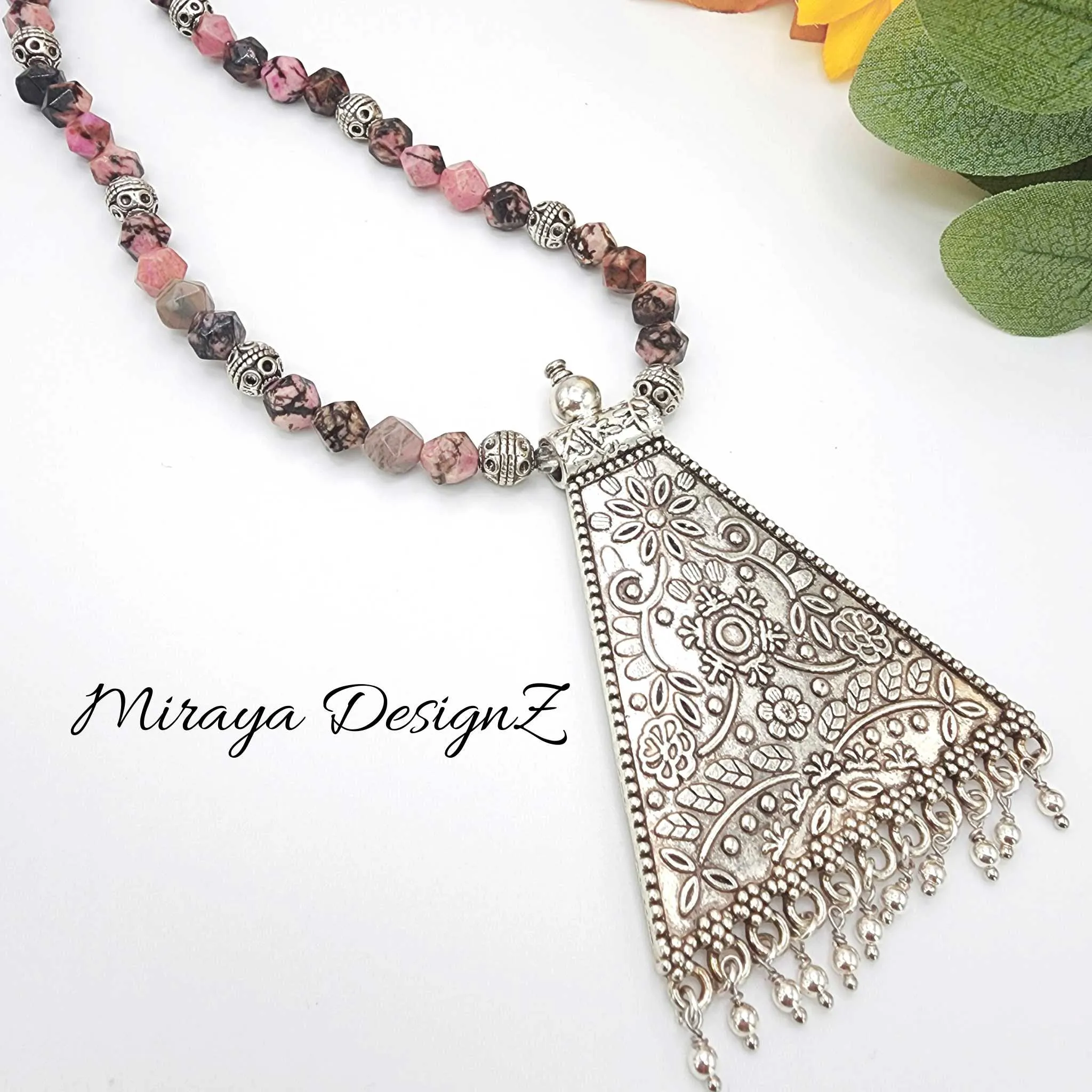 Rhodonite Necklace