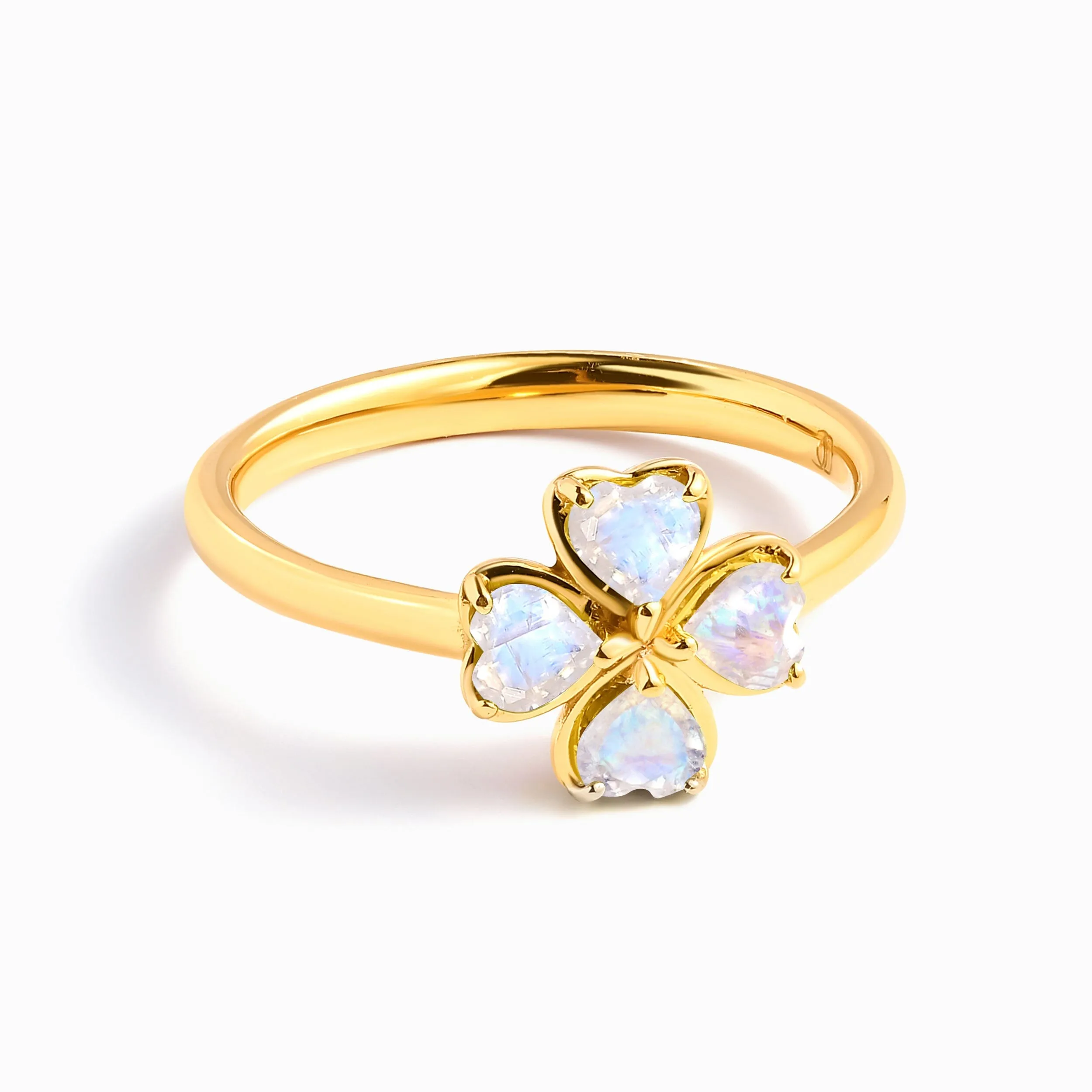 Shamrock Ring - Moonstone