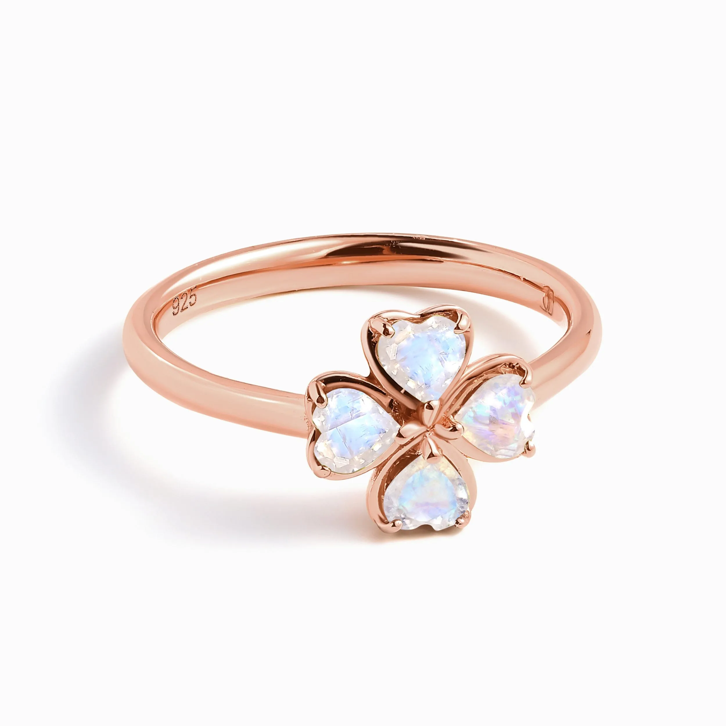 Shamrock Ring - Moonstone