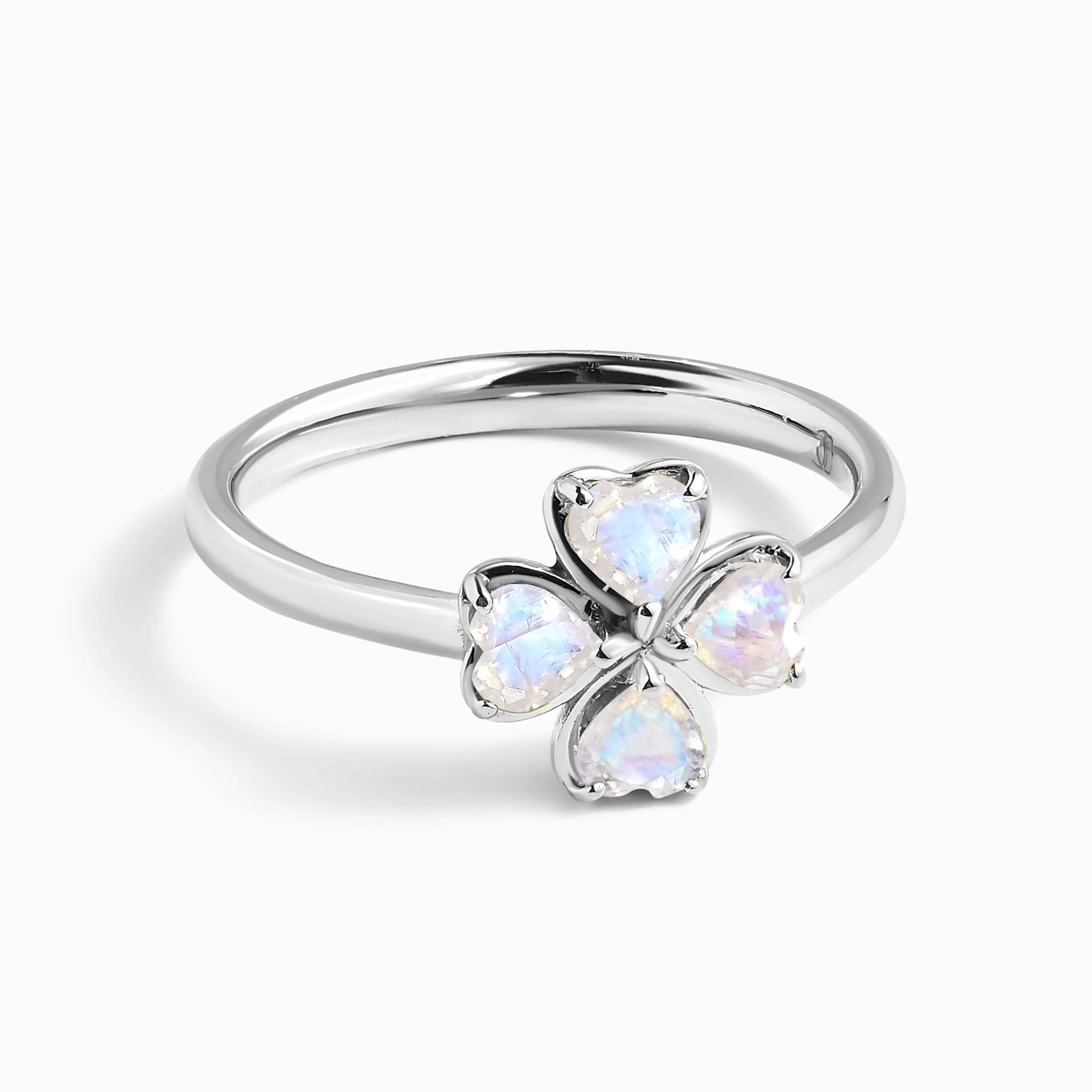 Shamrock Ring - Moonstone