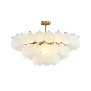 Shell Glass chandelier