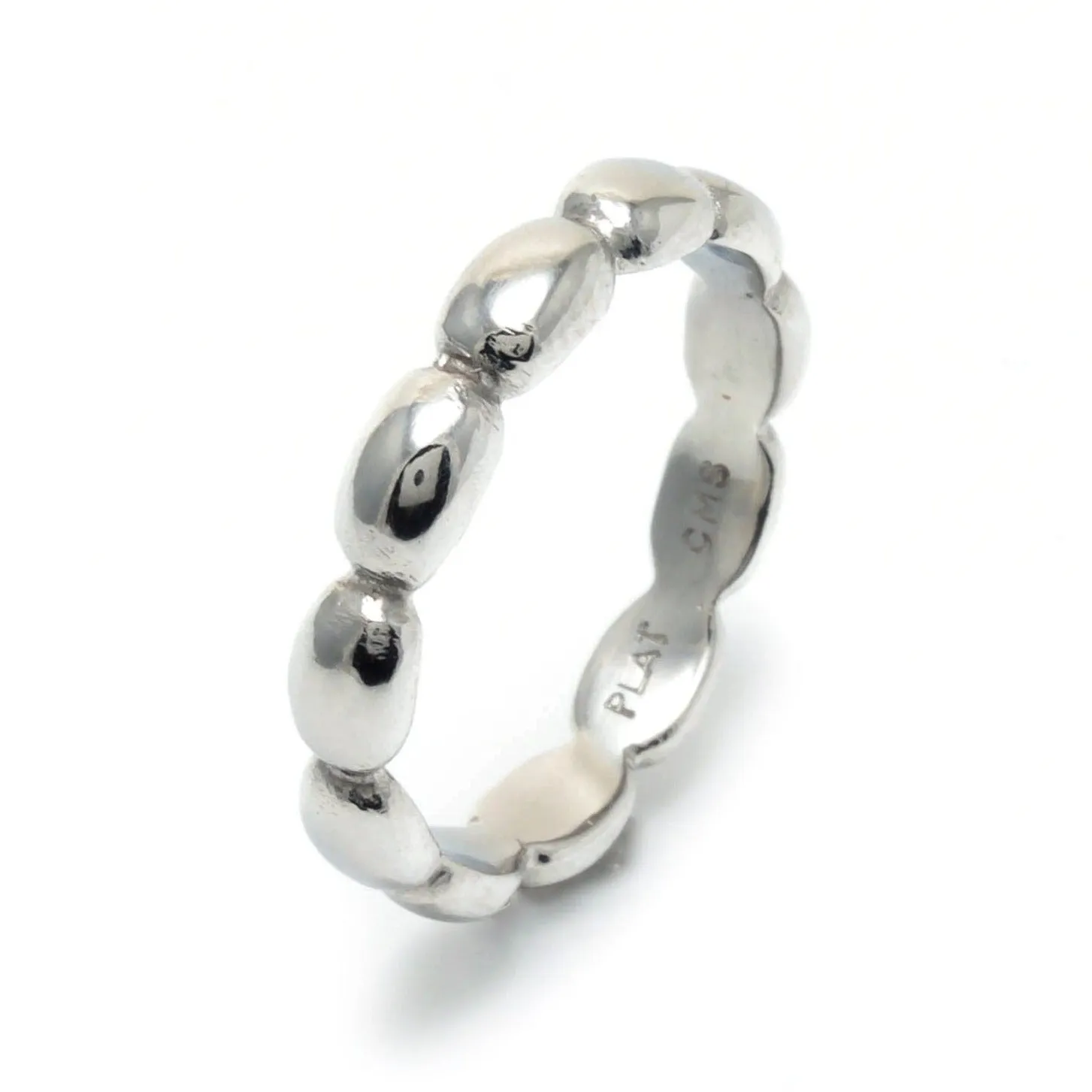 Small Pebble Stacking Ring