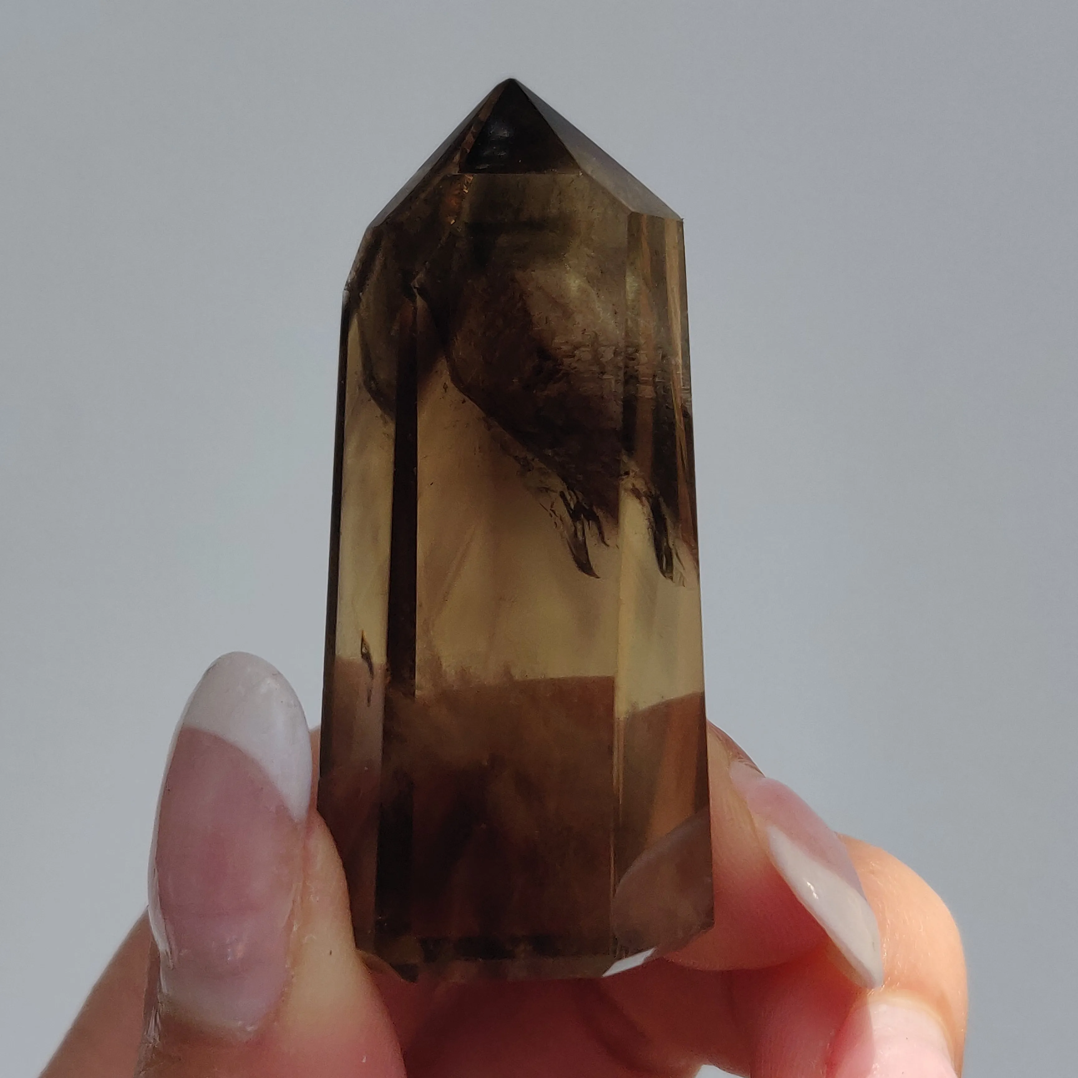 Smoky Citrine Point (#7E)