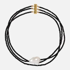 Spinel Triple Strand Gemstone Choker