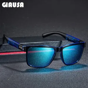 Square Polarized Sunglasses Men Women Cozy Anti-glare Driving Fishing Sunglasses Gorgeous Pattern Brand Designer Eyewear