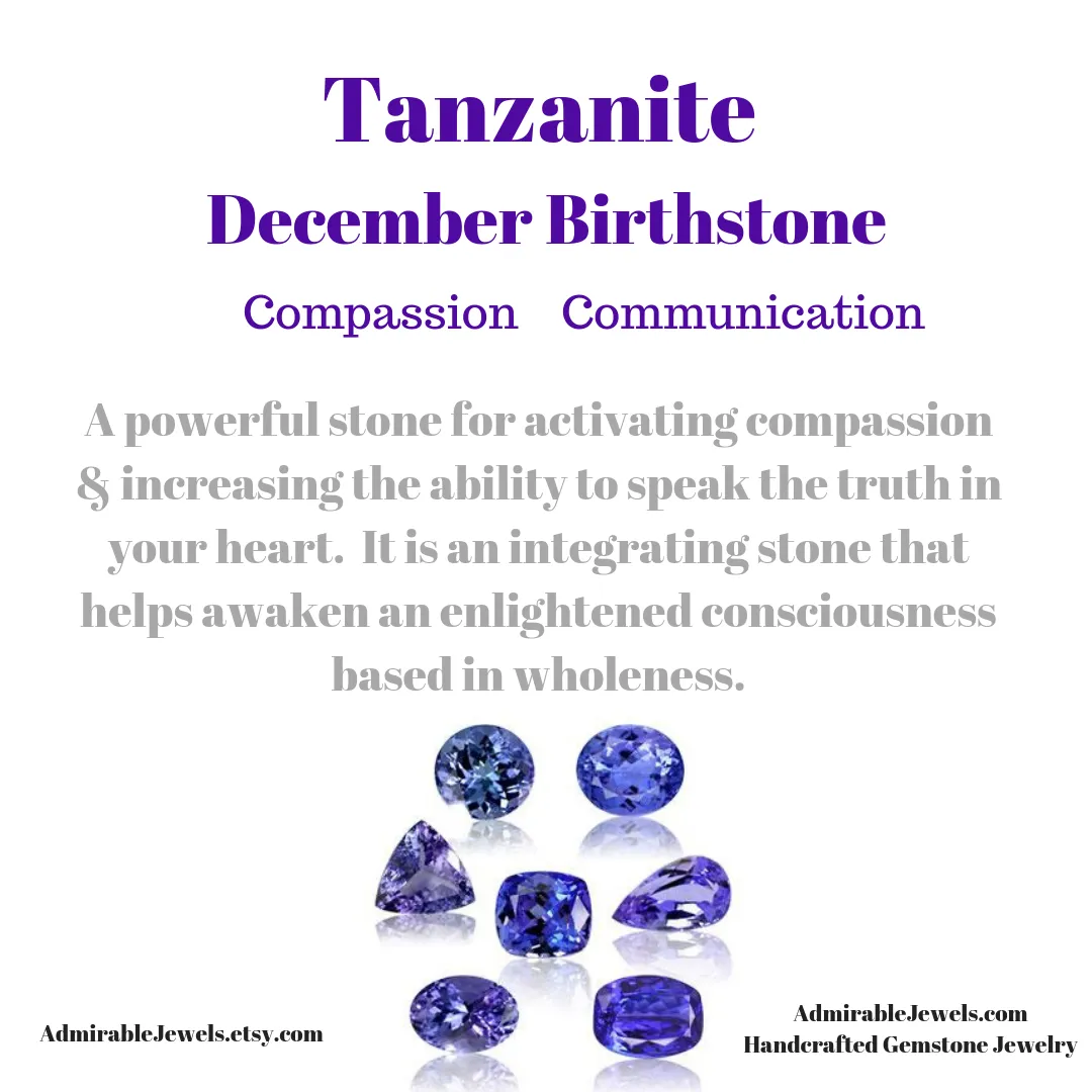 Tanzanite Beaded Necklace