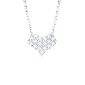 TEEK - Moissanite 925 SS Heart Necklace