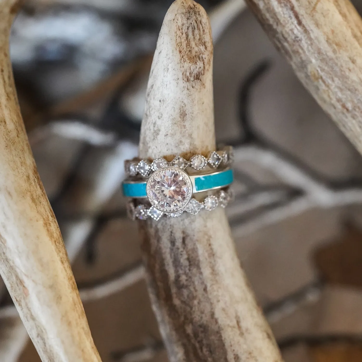 The Art Deco Stacking Ring