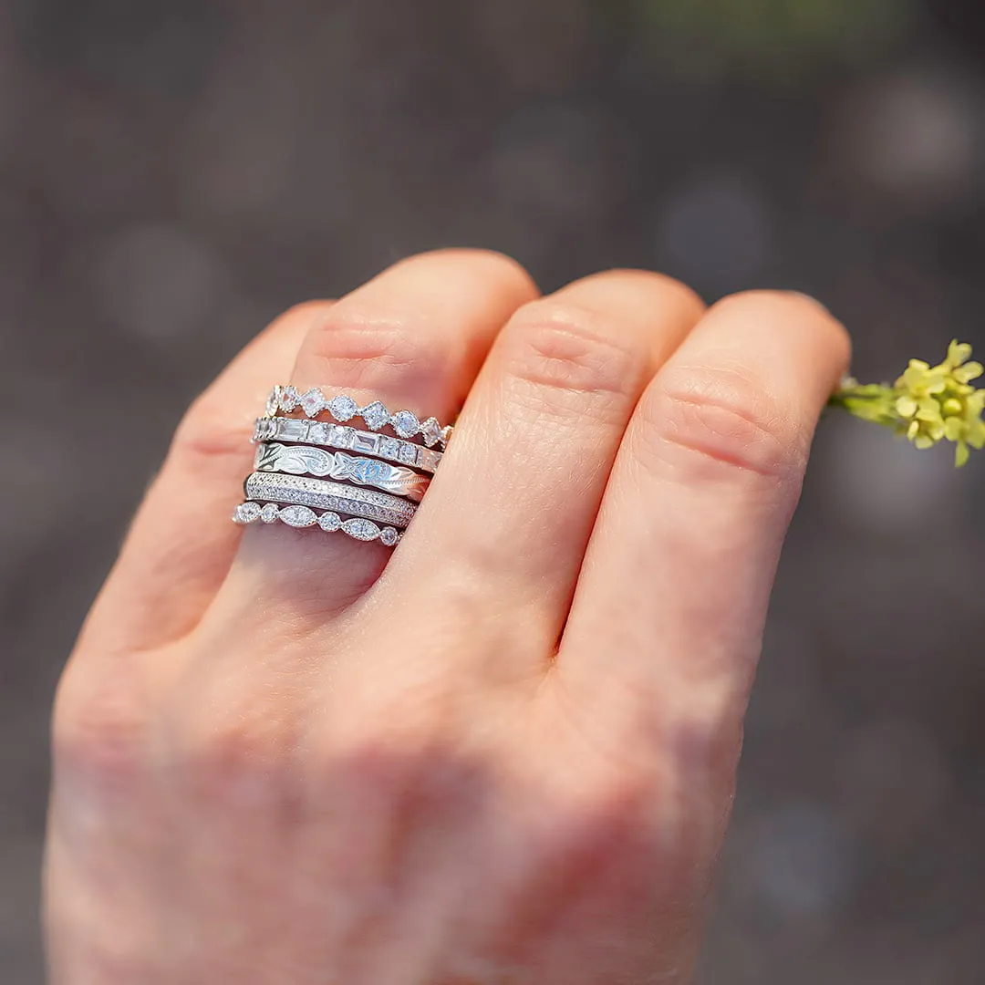 The Art Deco Stacking Ring
