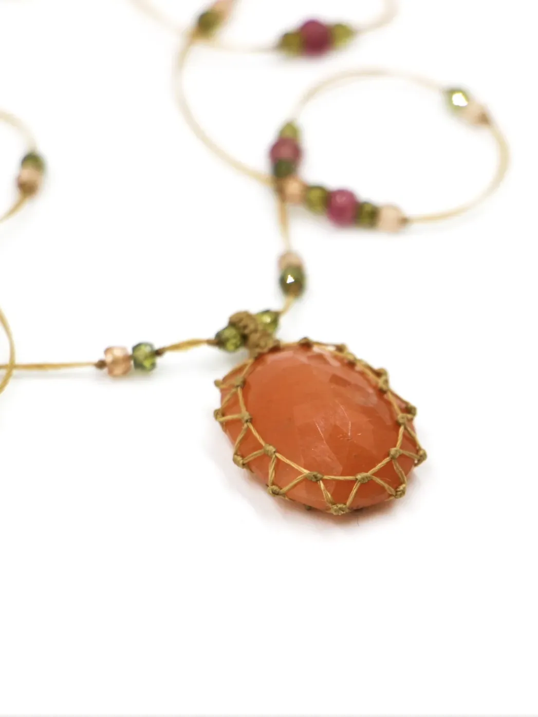 Tibetan Necklace - Carnelian