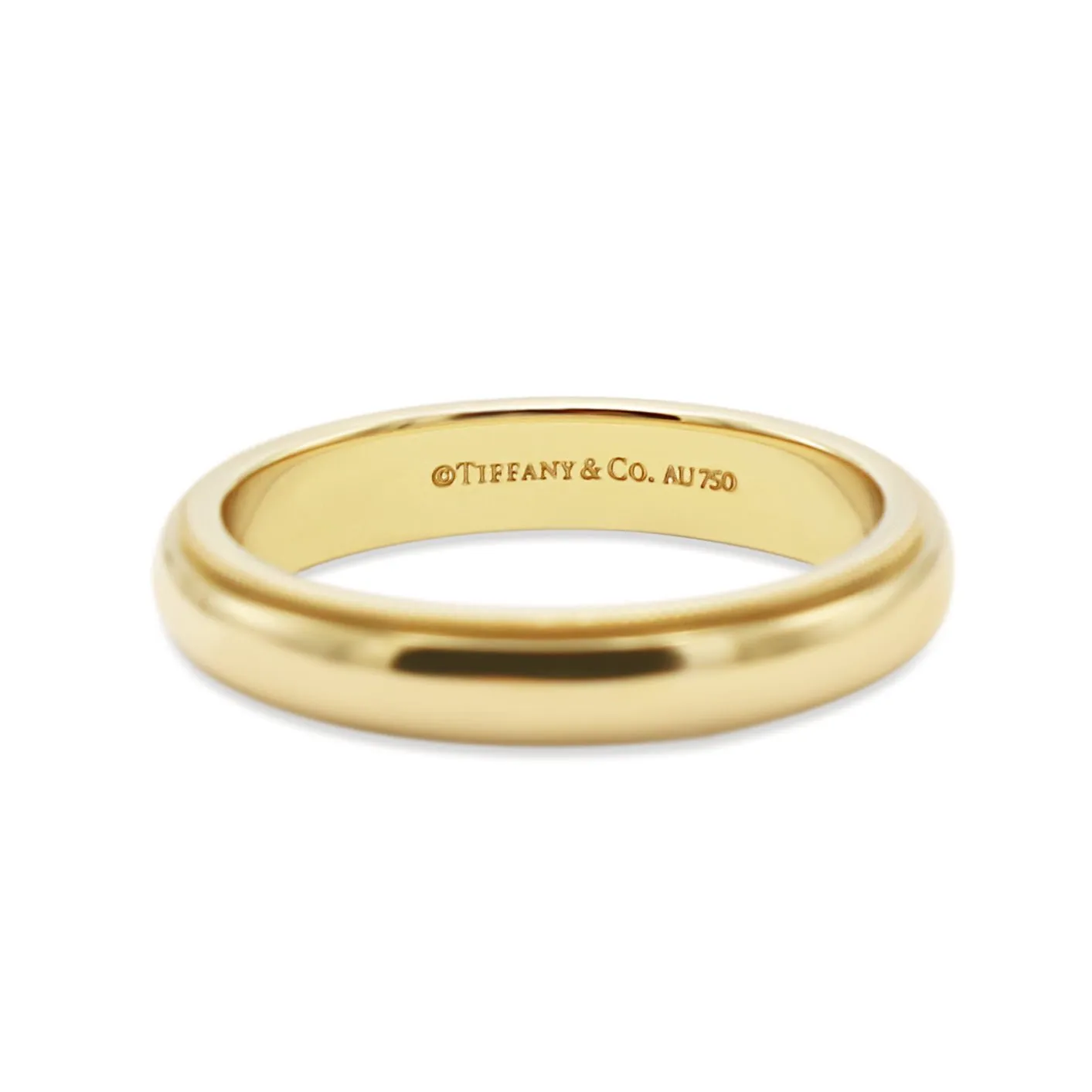 Tiffany & Co. 4mm Milgrain Band Ring