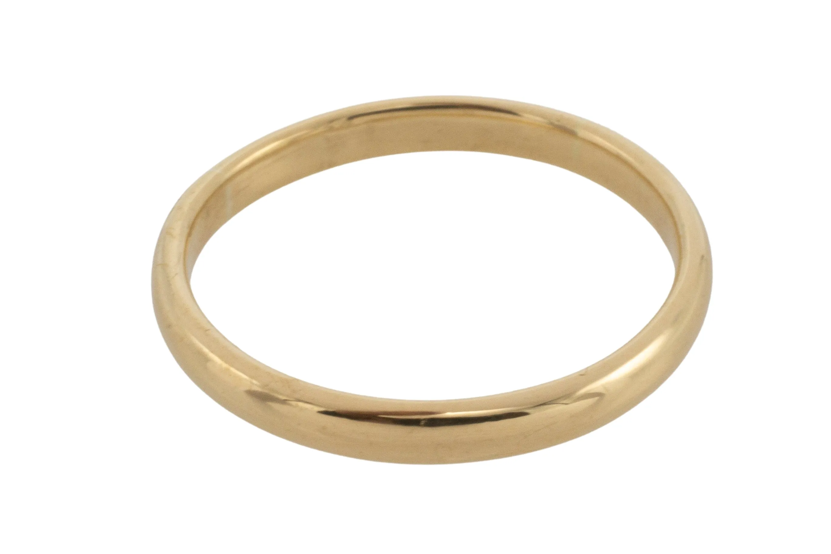 Vintage 18 carat gold wedding band