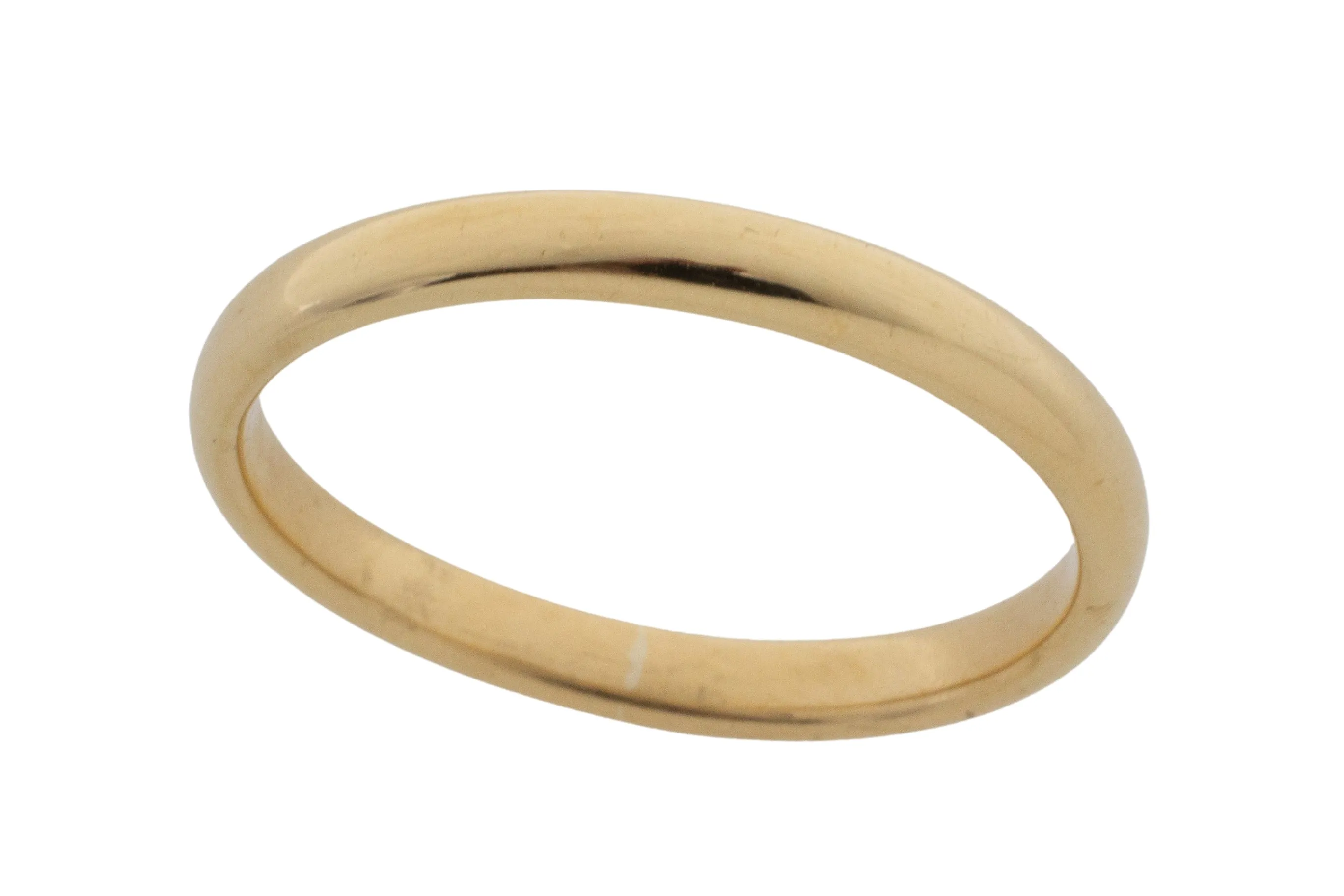 Vintage 18 carat gold wedding band