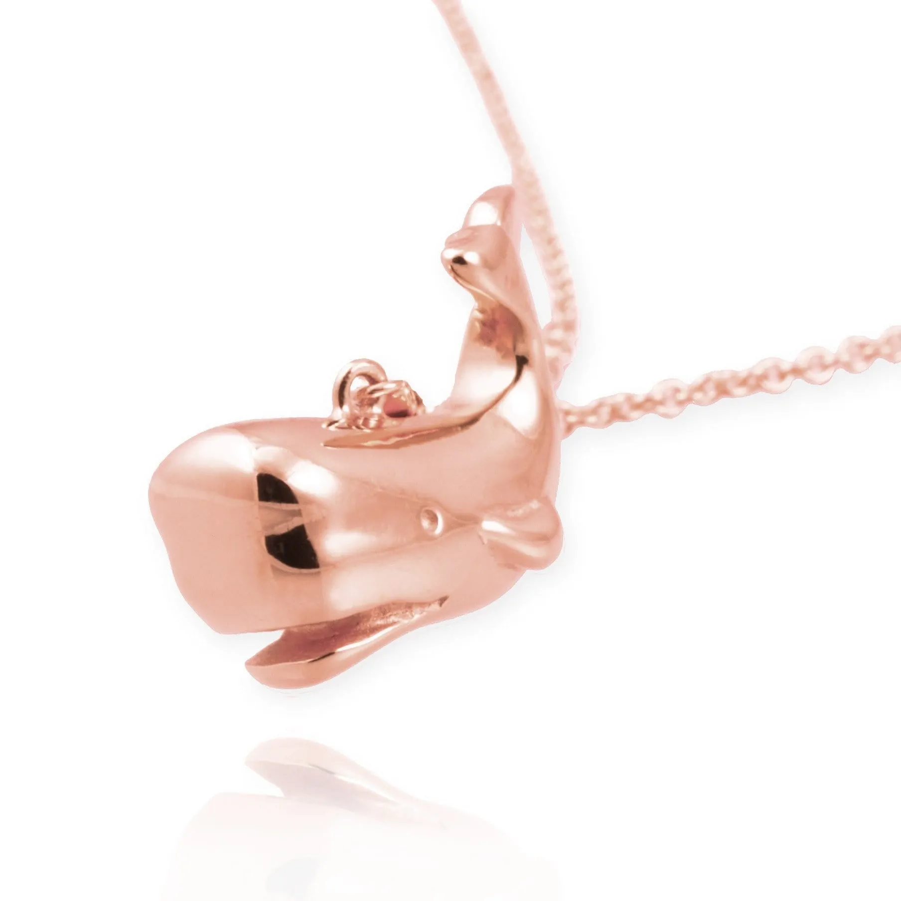 Whale Pendant with Water Spout