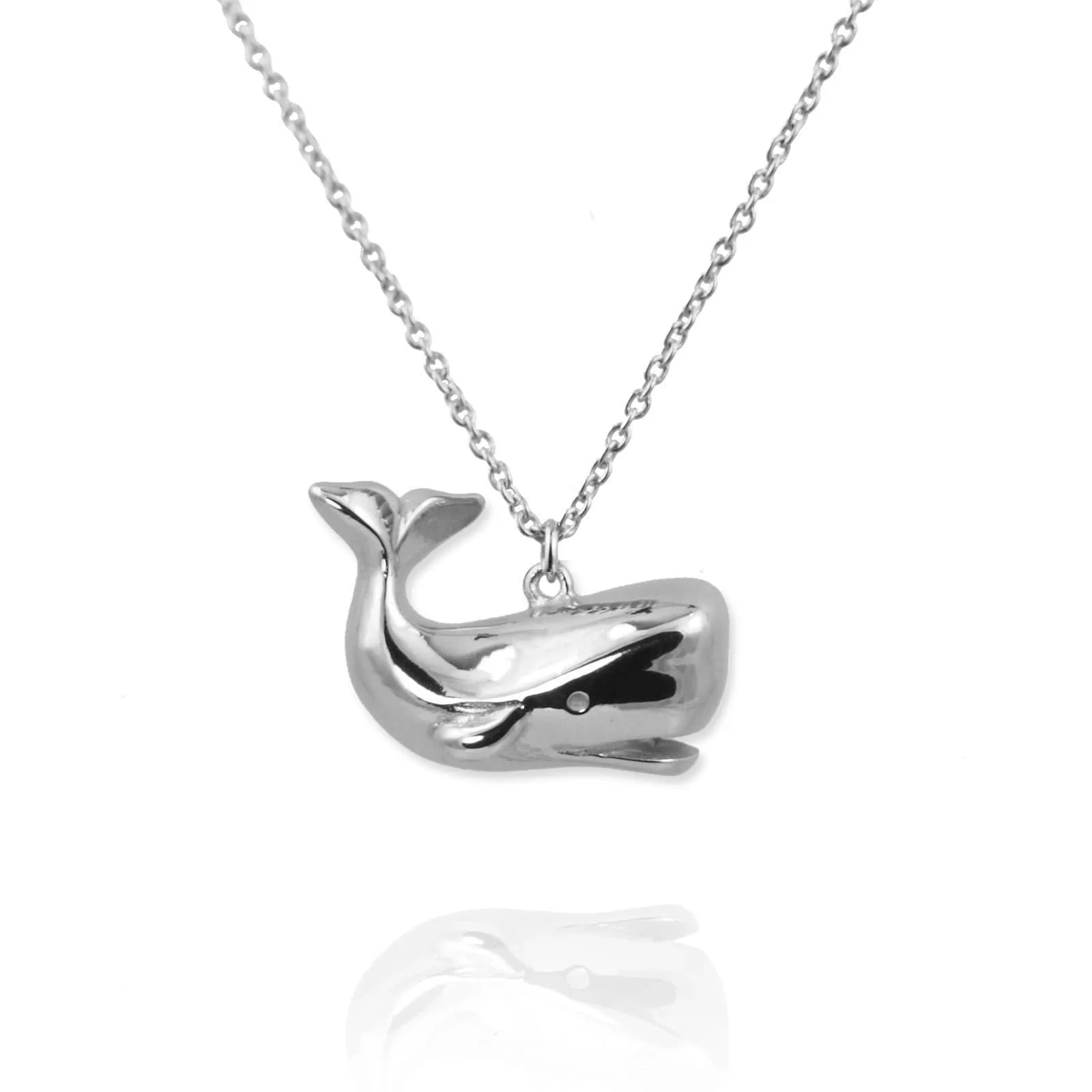 Whale Pendant with Water Spout